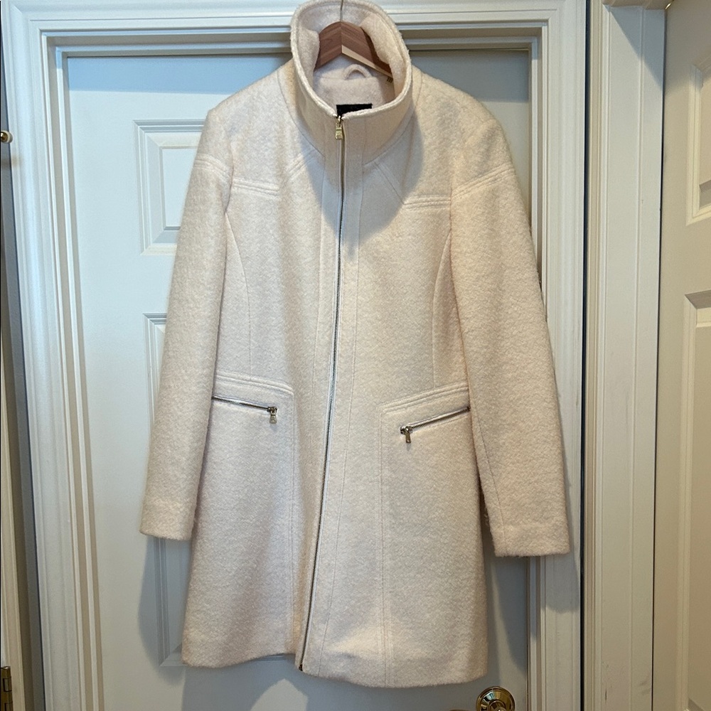 Jessica Simpson Off-White Teddy Jacket